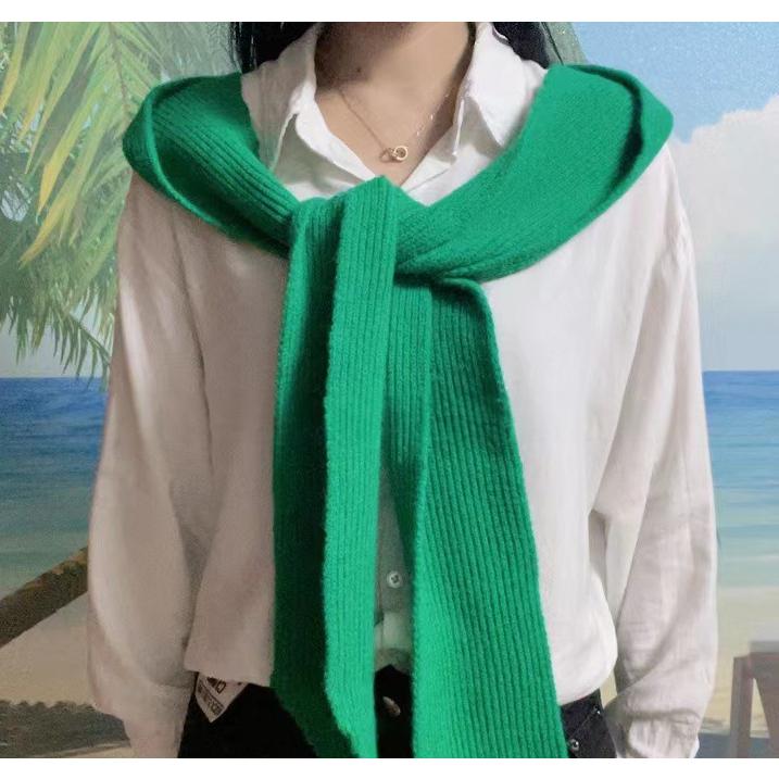 マフラー フード付き 一体型 レディース メンズ 女性 男性 大人 リブニット ロング 暖かい あったか 防寒 寒さ対策 冬 無地 単色 シンプル か | plusnao | 07