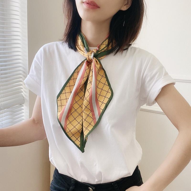 plusnao スカーフ 長方形 大判 ロング レディース 女性用