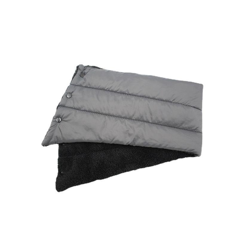 ネックウォーマー マフラー 中綿 ダウン風 レディース メンズ 男女兼用 防寒 あったか もこもこ 保温 暖かい 無地 シンプル 通学 通勤 カジュア | plusnao | 05