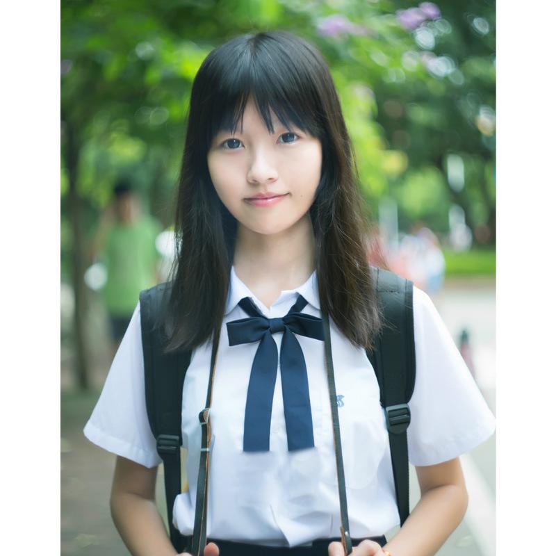 ネクタイ 蝶ネクタイ リボンタイ レディース 女性 ジュニア 女の子 ファッション雑貨 制服風 学生風 28cm 33cm 38cm 無地 ネイビー | plusnao | 01