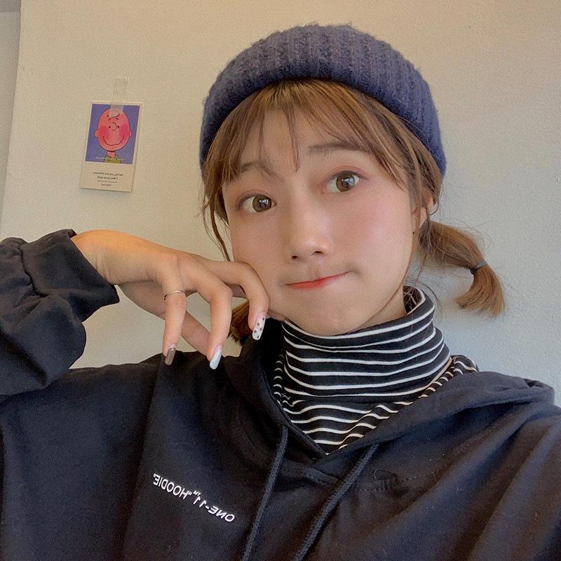 付け襟 レディース つけ襟 タートルネック風 無地 シンプル ボーダー 定番 あったか 秋冬 春 夏 紫外線対策 UV対策 冷え対策 冷房対策 防寒 | plusnao | 05