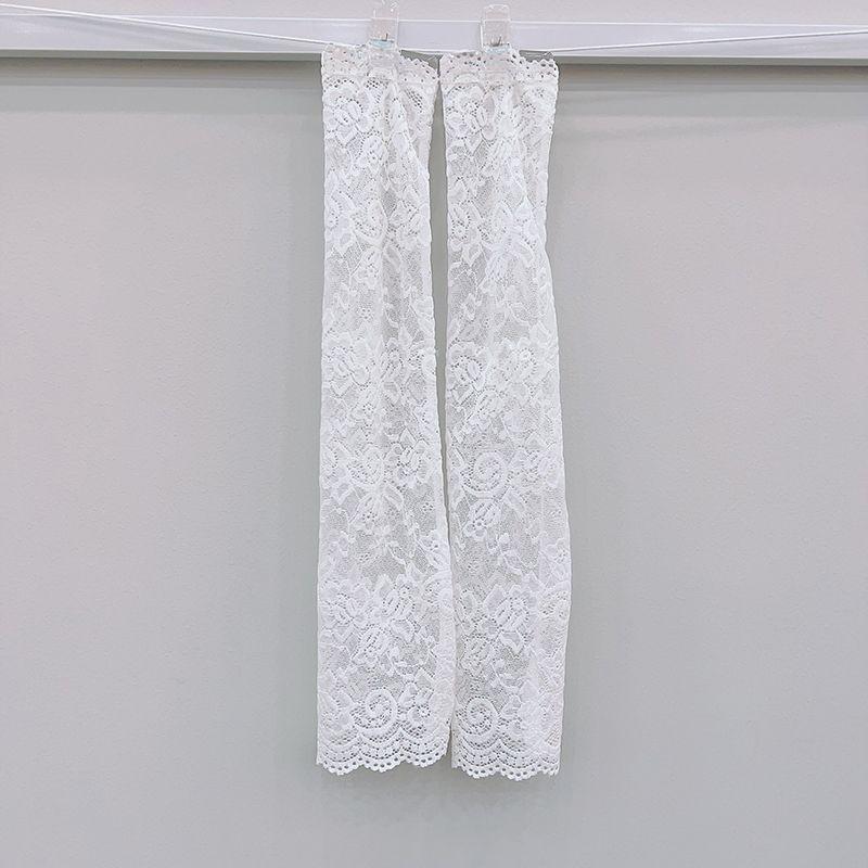 アームカバー アームウォーマー レディース 女性 日焼け防止 紫外線防止 レース 腕 おしゃれ かわいい 上品 | plusnao | 05