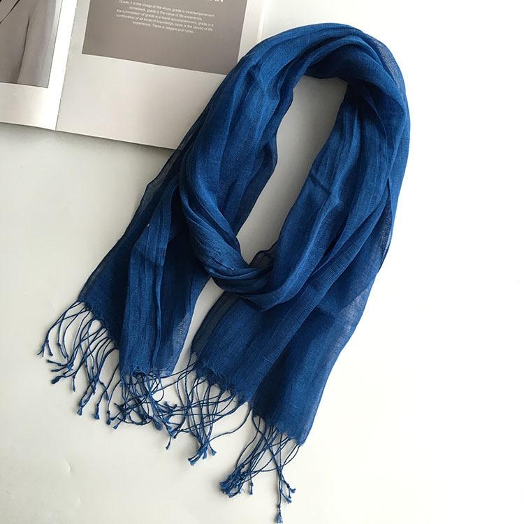 【パラスパレス】美品　ウール大判ストール　紫青赤ミックスカラー　フリンジ付 パラスパレス】美品 ウール大判ストール 紫青赤ミックスカラー