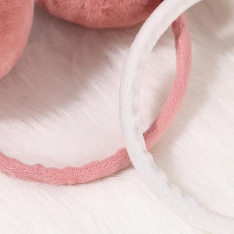 耳あて イヤーマフ イヤーマフラー レディース 女性 男女兼用 ユニセックス 暖かい 防寒 カジュアル シンプル 冬 ボア おしゃれ ファッション小物 | plusnao | 10