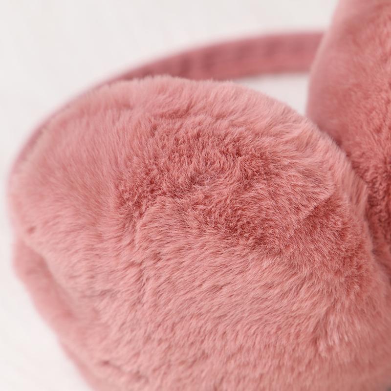 耳あて イヤーマフ イヤーマフラー レディース 女性 男女兼用 ユニセックス 暖かい 防寒 カジュアル シンプル 冬 ボア おしゃれ ファッション小物 | plusnao | 12