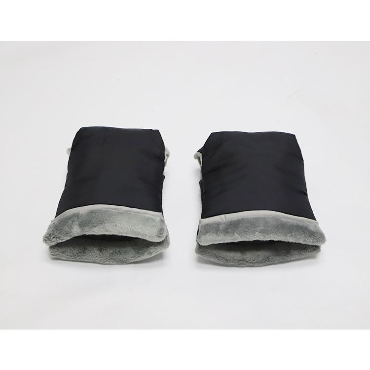 ベビーカー用ハンドマフ 1ペア ミトン 手袋 裏ボア 暖かい お出かけ バギー あったか 防寒 寒さ対策 冬 雪 防水 固定 おしゃれ | plusnao | 08