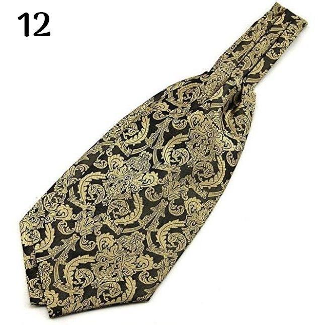 アスコットタイ アスコットスカーフ メンズ 紳士 ネクタイ フォーマル カジュアル 結婚式 パーティー 披露宴 二次会 卒業式 おしゃれ 父の日 | plusnao | 12