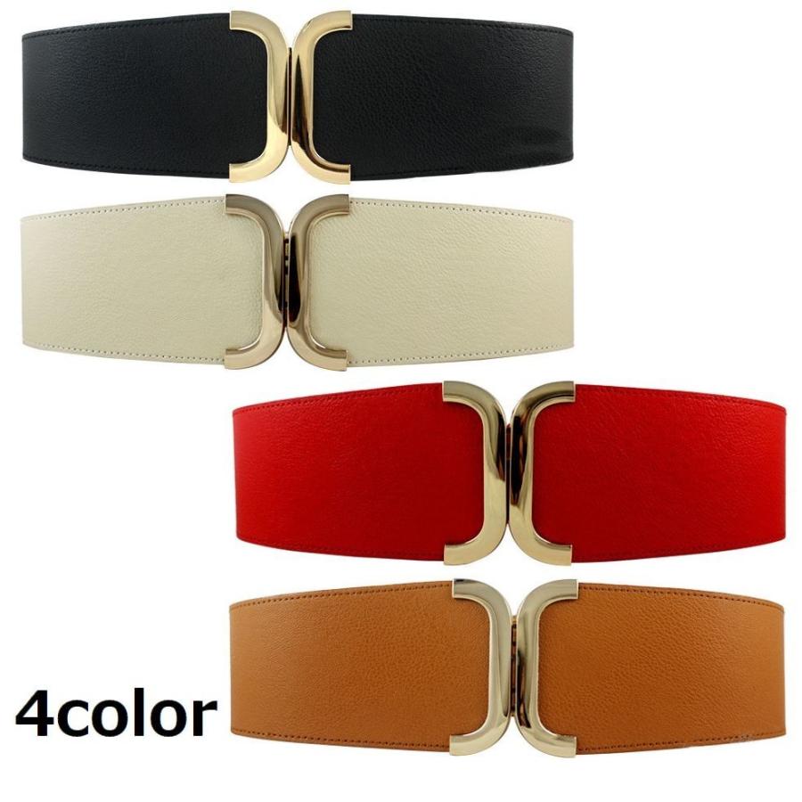 ワイドベルト レディース 女性用 婦人 ファッション小物 アクセサリー 太ベルト ゴム バックル 上品 エレガント おしゃれ プラスナオ Paypayモール店 通販 Paypayモール