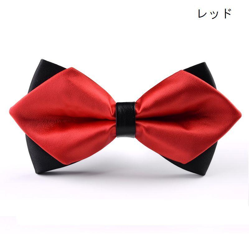 蝶ネクタイ メンズ レディース ユニセックス 結婚式 パーティー 披露宴 礼装 フォーマル 無地 総柄 ペイズリー ドット おしゃれ | plusnao | 12