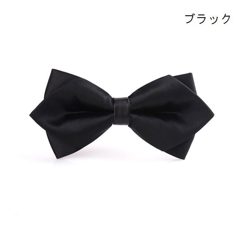 蝶ネクタイ メンズ レディース ユニセックス 結婚式 パーティー 披露宴 礼装 フォーマル 無地 総柄 ペイズリー ドット おしゃれ | plusnao | 13