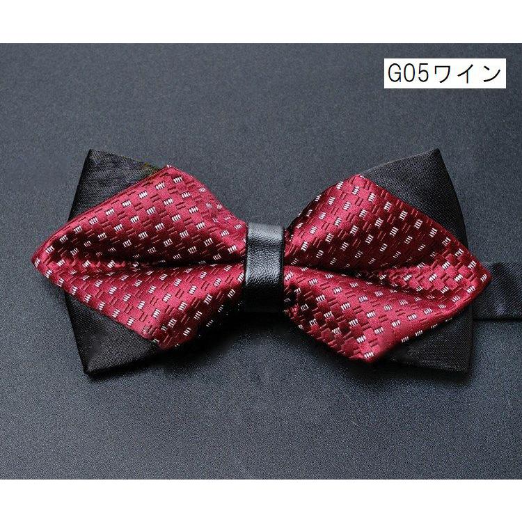 蝶ネクタイ メンズ レディース ユニセックス 結婚式 パーティー 披露宴 礼装 フォーマル 無地 総柄 ペイズリー ドット おしゃれ | plusnao | 01