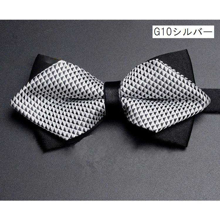 蝶ネクタイ メンズ レディース ユニセックス 結婚式 パーティー 披露宴 礼装 フォーマル 無地 総柄 ペイズリー ドット おしゃれ | plusnao | 02