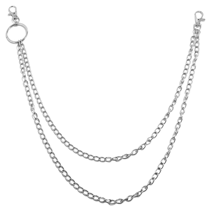 ウォレットチェーン レディース メンズ 男女兼用 ウエストマーク パンク ロック ヒップホップ ストリート系 おしゃれ ナスカン付き | plusnao | 06