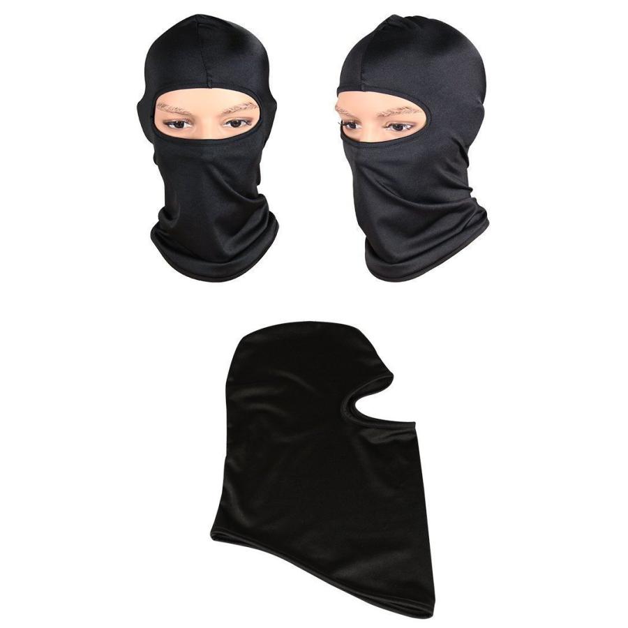 フェイスカバー フェイスマスク 目出し帽 バラクラバ ネックカバー 男女兼用 ユニセックス メンズ レディース UV対策 紫外線対策 日焼け防止 無地 | plusnao | 01