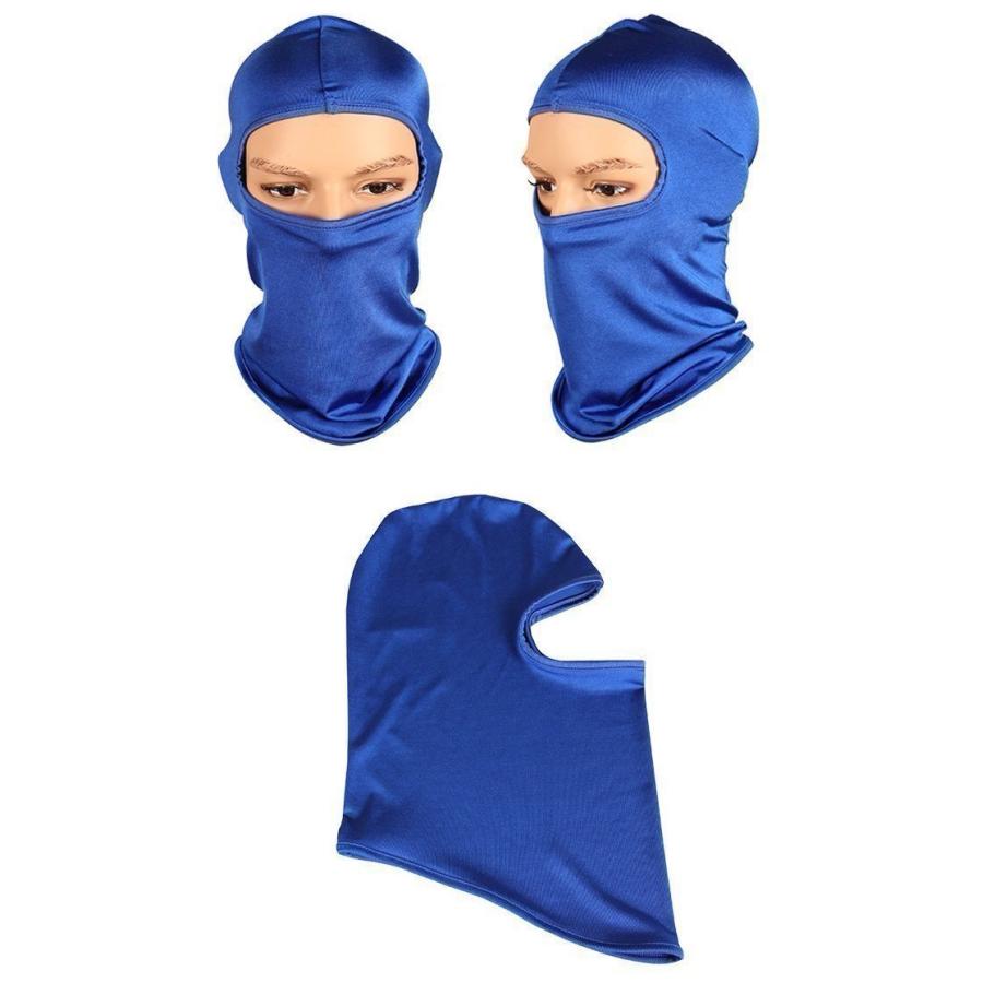 フェイスカバー フェイスマスク 目出し帽 バラクラバ ネックカバー 男女兼用 ユニセックス メンズ レディース UV対策 紫外線対策 日焼け防止 無地 | plusnao | 02