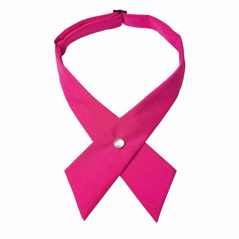 クロスタイ 学生用リボン ネクタイ レディース 制服 学生服 業務用 レストラン キッチン イベント パーティー コスチューム 衣装 無地 単色 シン | plusnao | 06