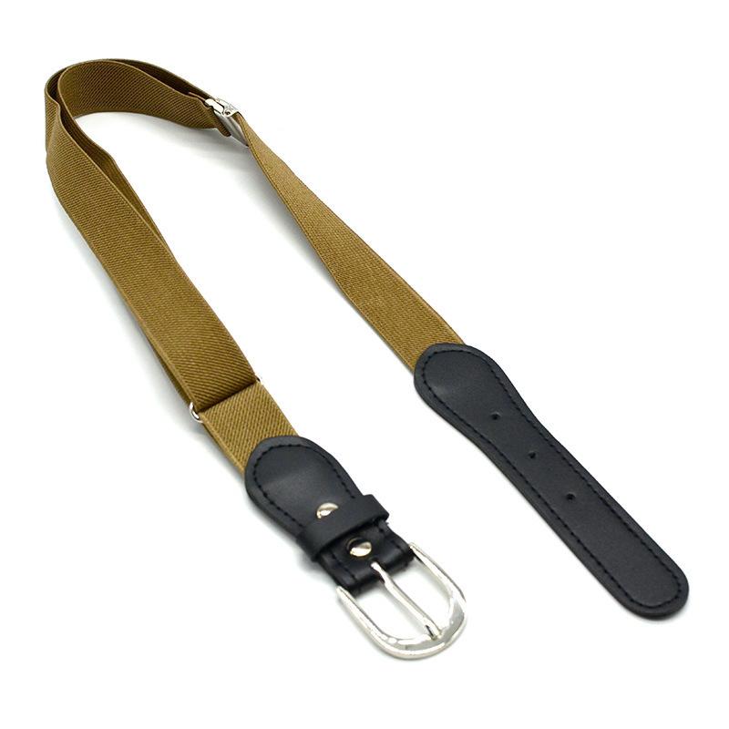 ゴムベルト キッズ 子供用 男の子 女の子 無地 サイズ調整可能 バックル付き 伸縮性 ストレッチ シンプル かっこいい おしゃれ ファッション小物 | plusnao | 07