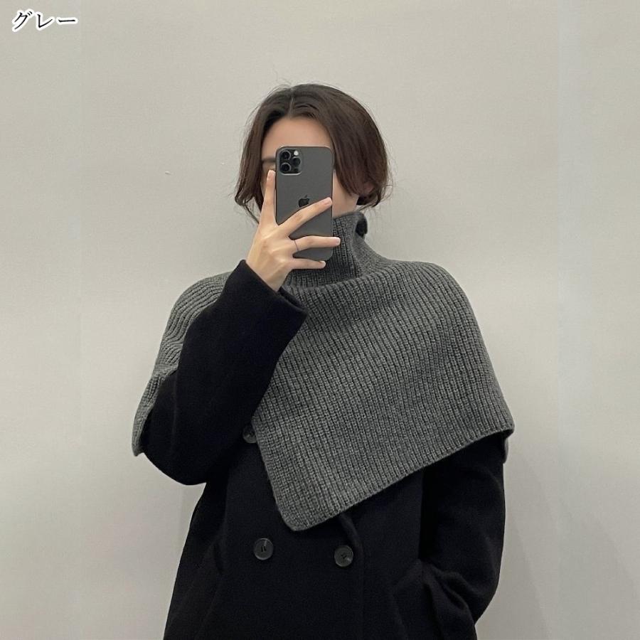 極美品✨️ドゥロワー　5Gタートルネックケープニットポンチョ　カシミヤ　ホワイト Filomo [5%offクーポン]ケープ ニット ポンチョ コート マント