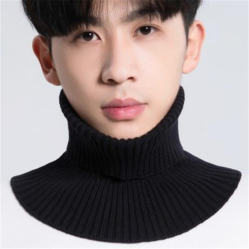 plusnao（プラスナオ） つけ襟 メンズ 付け襟 ニット タートルネック