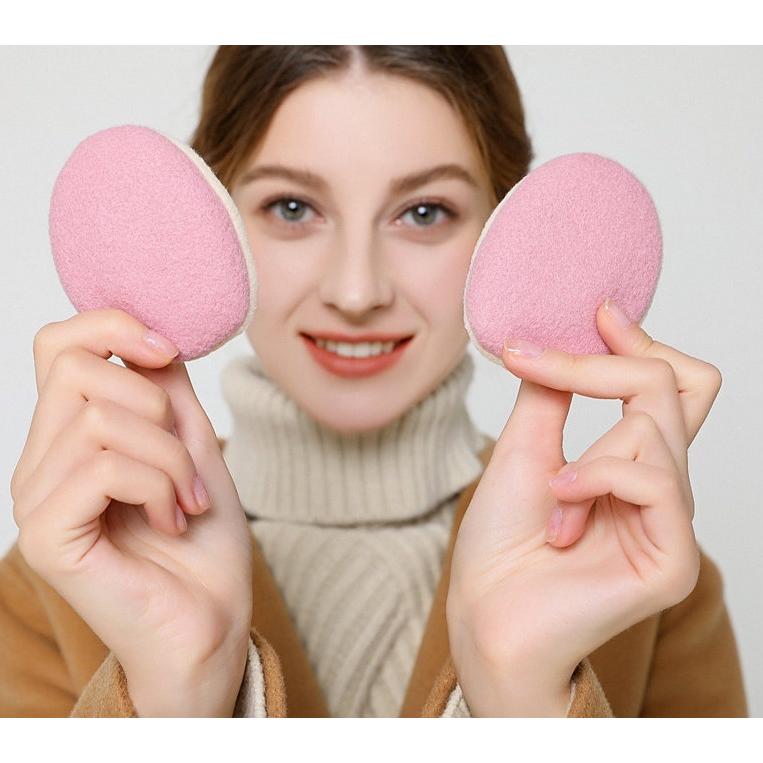 耳あて イヤーマフ 耳カバー イヤーウォーマー 防寒 あったか 暖かい 耳袋 イヤーバッグ コンパクト 防風 保温 男女兼用 ユニセックス メンズ レ | plusnao | 03