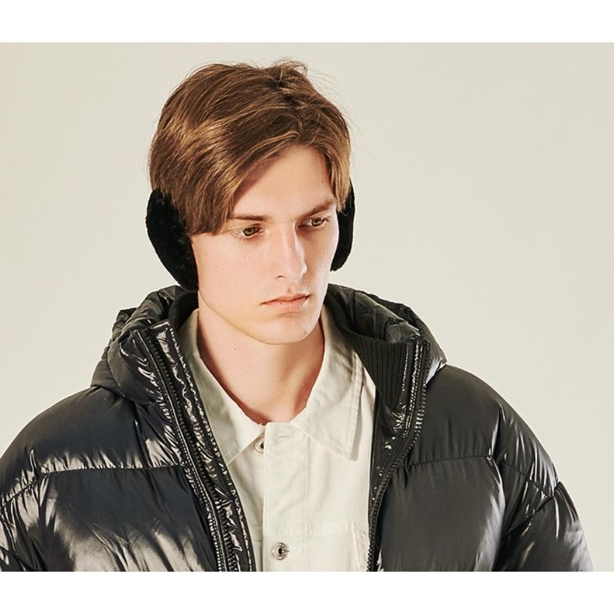 イヤーマフ 男女兼用 フレームレス 耳あて 耳当て 耳カバー イヤーウォーマー ふわふわ もこもこ 防寒 防風 暖かい 保温 冬 | plusnao | 10