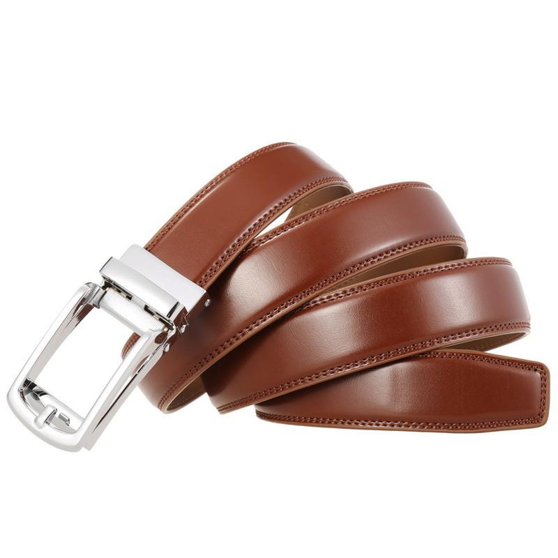 plusnao ベルト メンズ 男性 紳士用 穴なし バックル オートロック