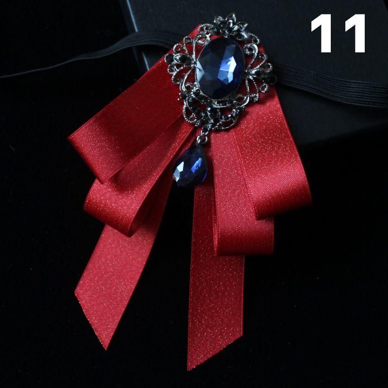 蝶ネクタイ リボンタイ リボン メンズ 男性 レディース 女性 アクセサリー ファッション雑貨 ラインストーン おしゃれ かわいい イベント シャツ | plusnao | 13