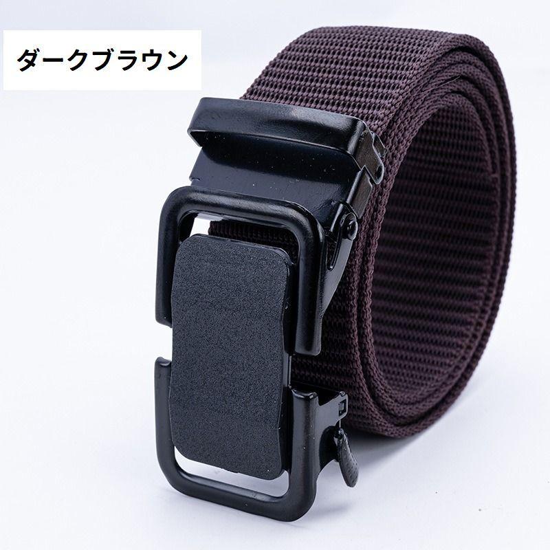 ベルト メンズ 男性用 穴なし 無段階調整 ガチャベルト 作業ベルト ワークベルト ナイロン 長さ調節可能 穴無し カジュアル おしゃれ アウトドア | plusnao | 10