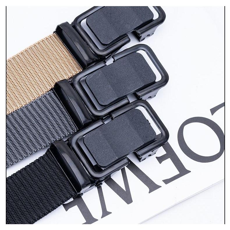 ベルト メンズ 男性用 穴なし 無段階調整 ガチャベルト 作業ベルト ワークベルト ナイロン 長さ調節可能 穴無し カジュアル おしゃれ アウトドア | plusnao | 12