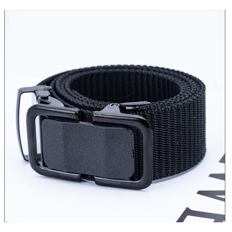 ベルト メンズ 男性用 穴なし 無段階調整 ガチャベルト 作業ベルト ワークベルト ナイロン 長さ調節可能 穴無し カジュアル おしゃれ アウトドア | plusnao | 04