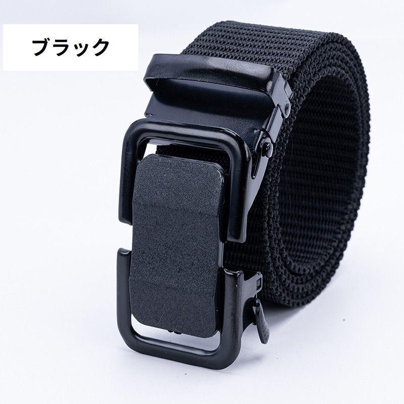 ベルト メンズ 男性用 穴なし 無段階調整 ガチャベルト 作業ベルト ワークベルト ナイロン 長さ調節可能 穴無し カジュアル おしゃれ アウトドア | plusnao | 05
