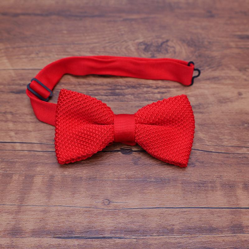 蝶ネクタイ ニットタイ メンズ レディース ジュニア ボウタイ カジュアル フォーマル シンプル リボン 結婚式 パーティー セレモニー イベント | plusnao | 05