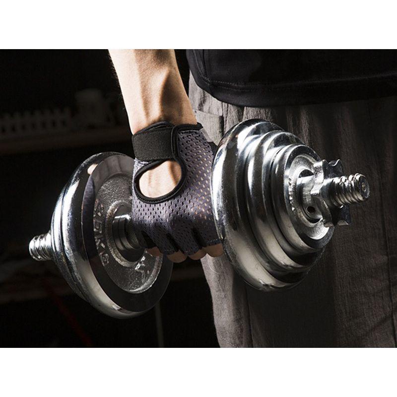 ハーフフィンガーグローブ 自転車 運転 サイクルグローブ サイクリング トレーニング フィットネス ドライビンググローブ 指なし 滑り止め オープンフ | ブランド登録なし | 04