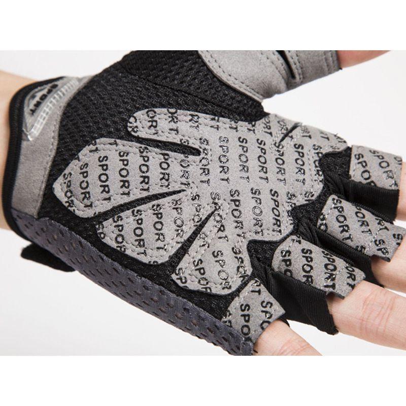 ハーフフィンガーグローブ 自転車 運転 サイクルグローブ サイクリング トレーニング フィットネス ドライビンググローブ 指なし 滑り止め オープンフ | ブランド登録なし | 09