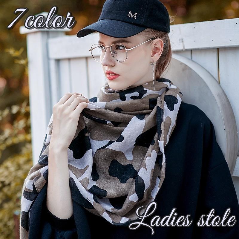 アンティークブラックビジュー刺繍ストール・ショール