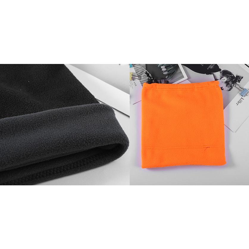 ネックウォーマー フェイスマスク 裏起毛 首 顔 ガード カバー サイズ調節 保温 防寒 暖かい あったか 冬 通学 出勤 スキー ウォーキング ラン | plusnao | 07