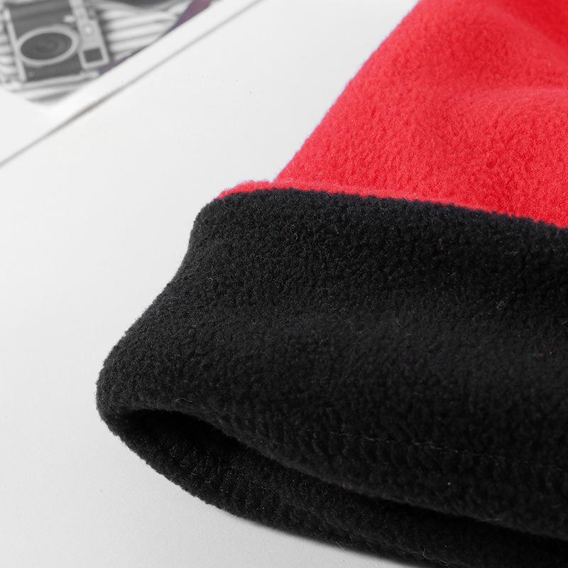 ネックウォーマー フェイスマスク 裏起毛 首 顔 ガード カバー サイズ調節 保温 防寒 暖かい あったか 冬 通学 出勤 スキー ウォーキング ラン | plusnao | 09