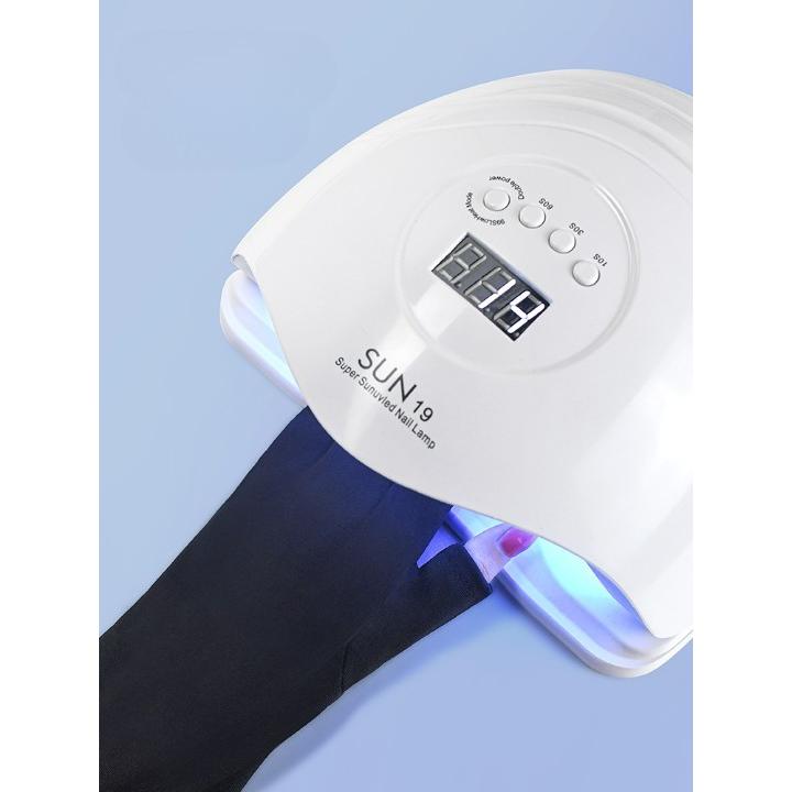 ネイル用UVカット手袋 UVカットグローブ ネイルケア用品 指先なし ネイルグローブ 紫外線対策 ジェルネイル UVライト対策 ネイルライト対策 手袋 | ブランド登録なし | 07