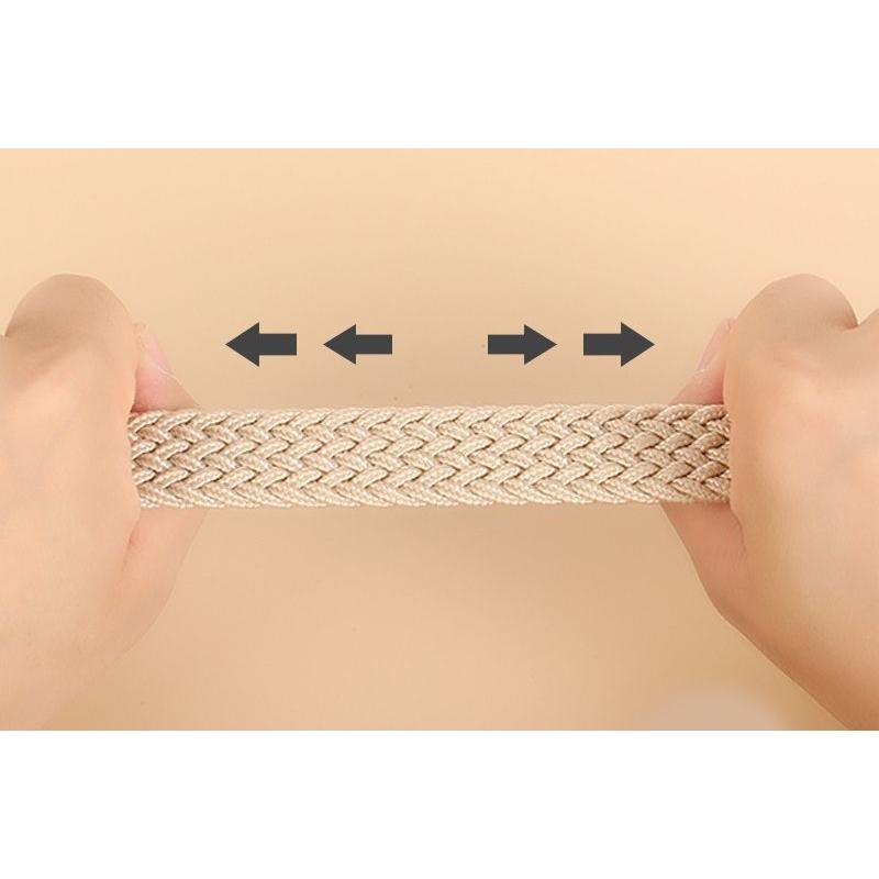 メッシュベルト メンズ レディース キャンバス バックル 編み込み ウエストマーク カジュアル ピンバックル ファッションベルト | plusnao | 17