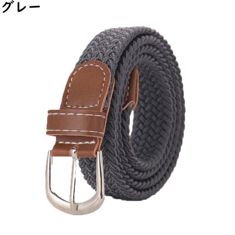 メッシュベルト メンズ レディース キャンバス バックル 編み込み ウエストマーク カジュアル ピンバックル ファッションベルト | plusnao | 08