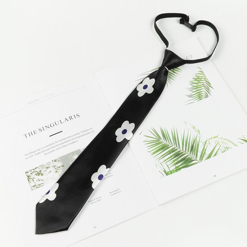 スクールネクタイ クイックネクタイ 制服リボン 蝶ネクタイ レディース メンズ ワンタッチ 学生服 セーラー服 女子高生コスプレ | plusnao | 01