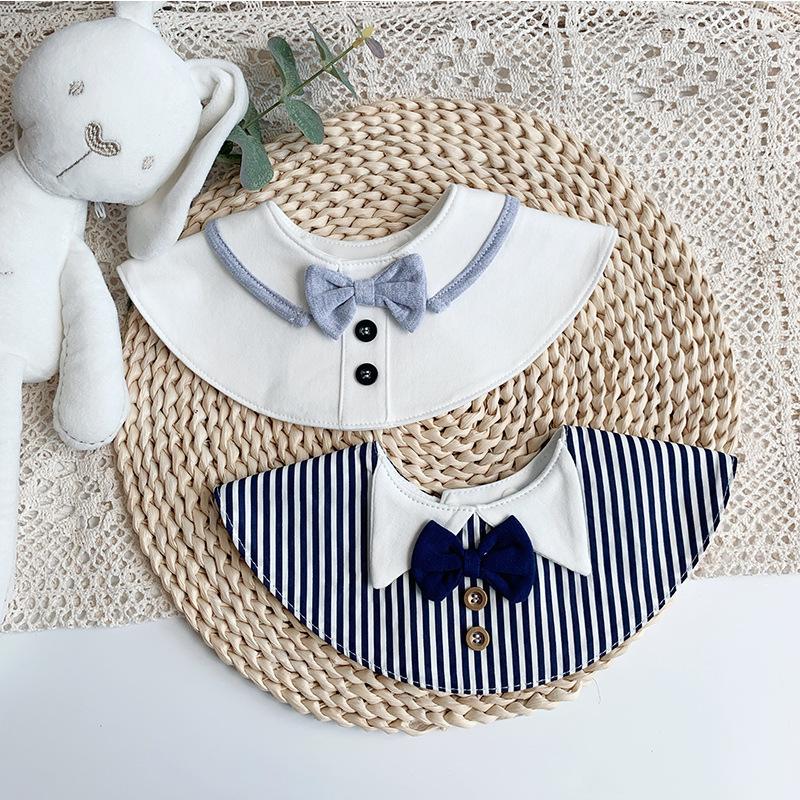 スタイ よだれ掛け ベビー 赤ちゃん 男の子 女の子 つけ襟風 蝶ネクタイ 汚れ防止 スナップボタン かわいい 2段階調整 食事エプロン おしゃれ シ プラスナオ Paypayモール店 通販 Paypayモール