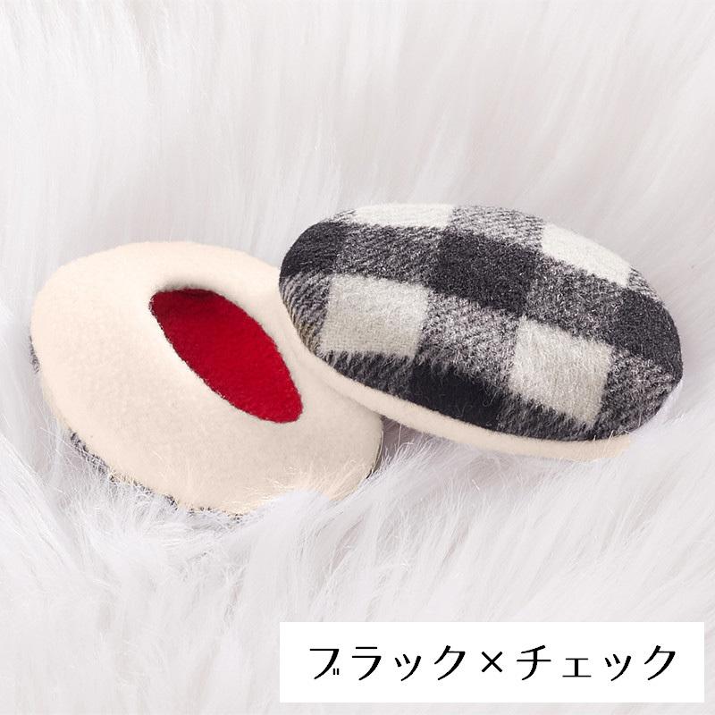 耳あて イヤーマフ 耳カバー レディース メンズ 男女兼用 イヤーウォーマー 防寒具 あったか 暖かい コンパクト シンプル 耳袋 フレームレス 保温 | plusnao | 19