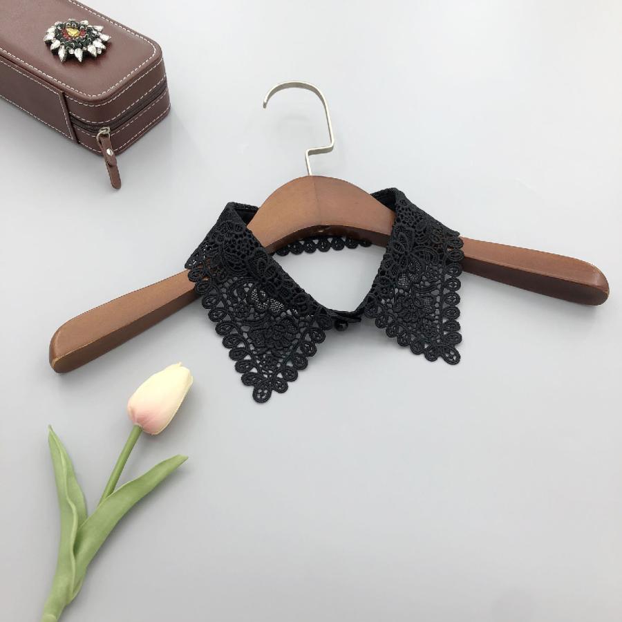 つけ襟 付け襟 レディース 女性 立ち襟 重ね着風 レイヤード レース 刺繍 上品 おしゃれ お洒落｜plusnao｜05