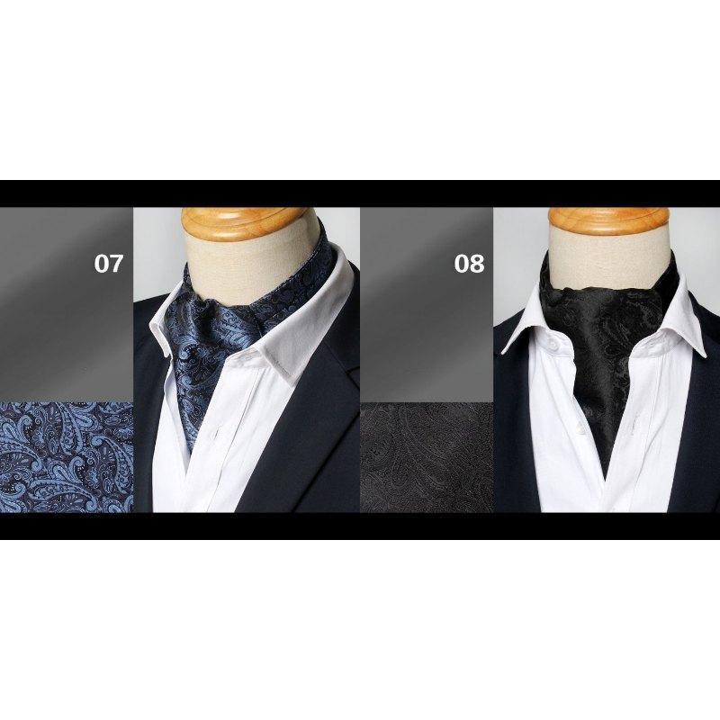 アスコットタイ ストールタイプ フォーマル メンズ 男性用 紳士用 総柄 ペイズリー柄 迷彩 結婚式 二次会 パーティー イベント 講演会 おしゃれ | plusnao | 04