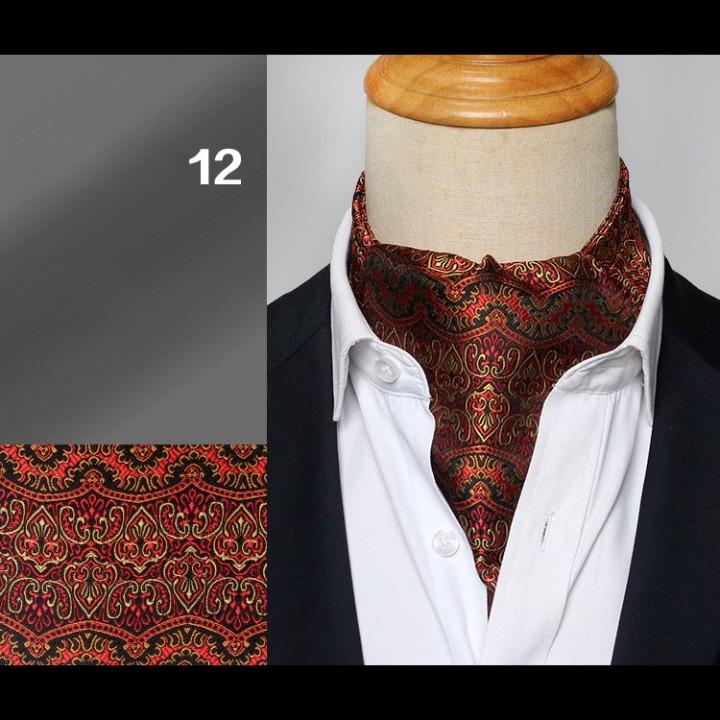 アスコットタイ ストールタイプ フォーマル メンズ 男性用 紳士用 総柄 ペイズリー柄 迷彩 結婚式 二次会 パーティー イベント 講演会 おしゃれ | plusnao | 07