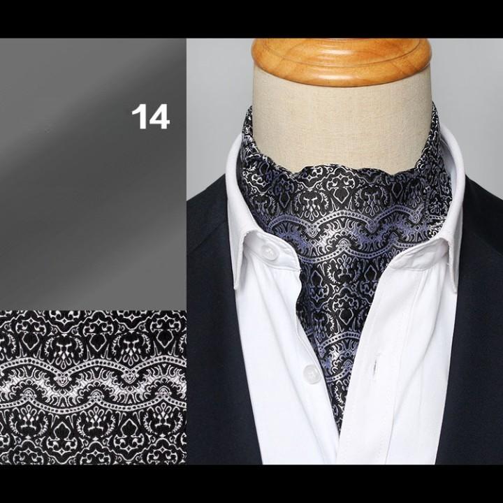 アスコットタイ ストールタイプ フォーマル メンズ 男性用 紳士用 総柄 ペイズリー柄 迷彩 結婚式 二次会 パーティー イベント 講演会 おしゃれ | plusnao | 09
