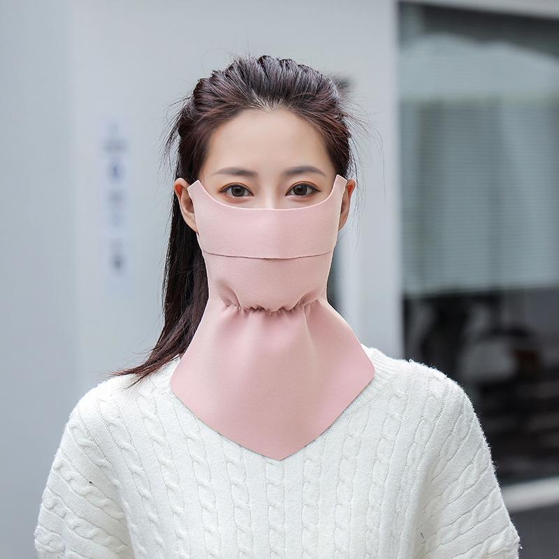 フェイスカバー フェイスマスク ネックカバー 防寒対策 日焼け防止 紫外線対策 防風 アウトドア レディース 女性 婦人 保温 バイク 自転車 | ブランド登録なし | 01