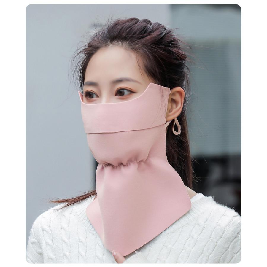 フェイスカバー フェイスマスク ネックカバー 防寒対策 日焼け防止 紫外線対策 防風 アウトドア レディース 女性 婦人 保温 バイク 自転車 | ブランド登録なし | 06