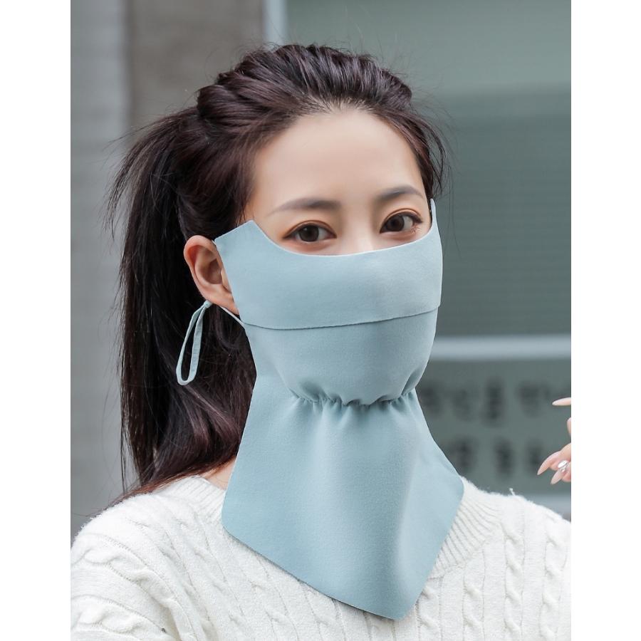 フェイスカバー フェイスマスク ネックカバー 防寒対策 日焼け防止 紫外線対策 防風 アウトドア レディース 女性 婦人 保温 バイク 自転車 | ブランド登録なし | 08
